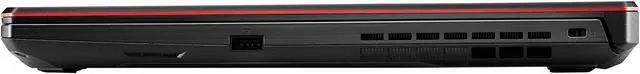 Alt view image 8 of 16 - ASUS TUF Gaming A15 - 15.6" FHD - AMD Ryzen 5 4600H - GeForce GTX 1660 Ti - 8 GB DDR4 - 512 GB SSD - RGB Keyboard - Windows 10 Home - Bonfire Black - Gaming Laptop (FA506IU-NB53)