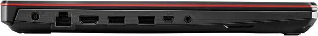 Alt view image 10 of 16 - ASUS TUF Gaming A15 - 15.6" FHD - AMD Ryzen 5 4600H - GeForce GTX 1660 Ti - 8 GB DDR4 - 512 GB SSD - RGB Keyboard - Windows 10 Home - Bonfire Black - Gaming Laptop (FA506IU-NB53)