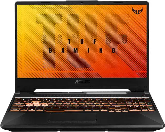 Alt view image 2 of 16 - ASUS TUF Gaming A15 - 15.6" FHD - AMD Ryzen 5 4600H - GeForce GTX 1660 Ti - 8 GB DDR4 - 512 GB SSD - RGB Keyboard - Windows 10 Home - Bonfire Black - Gaming Laptop (FA506IU-NB53)