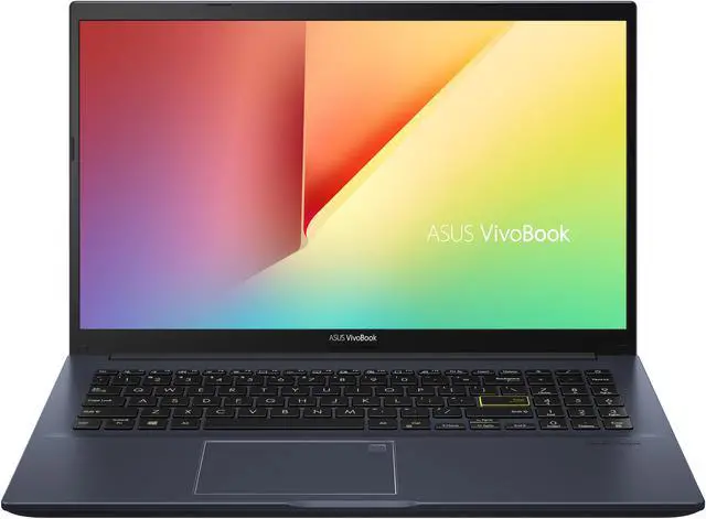 Main image of ASUS VivoBook 15 F513 Thin and Light Laptop, 15.6" FHD Display, AMD Ryzen 5 4500U CPU, 8GB DDR4 RAM, 128GB PCIe SSD, 1TB HDD, Windows 10 Home, Bespoke Black, F513IA-EB55