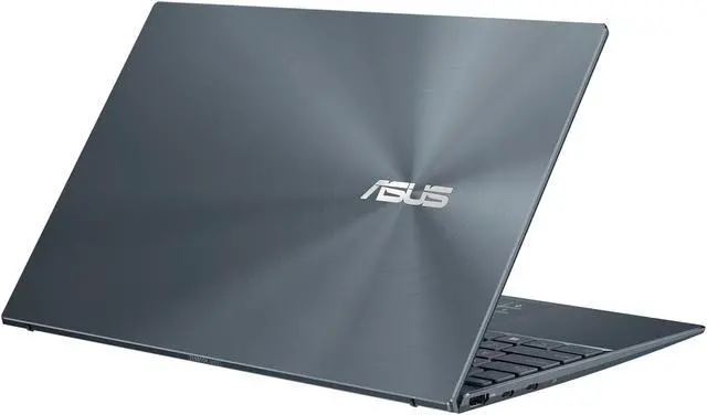 Alt view image 15 of 19 - ASUS ZenBook 14 Ultra-Slim Laptop 14" Full HD NanoEdge Bezel Display, AMD Ryzen 7 4700U CPU, 16 GB RAM, 1 TB PCIe SSD, NumberPad, Windows 10 Pro, Pine Grey, UM425IA-NH74 - Only at Newegg