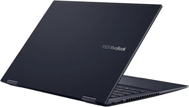 Alt view image 18 of 20 - ASUS VivoBook Flip 14 Thin and Light 2-in-1 Laptop, 14" FHD Touch Display, AMD Ryzen 7 4700U, 8 GB DDR4 RAM, 512 GB SSD, Glossy, Stylus, Windows 10 Home, Fingerprint Reader, Bespoke Black, TM420IA-DB71T