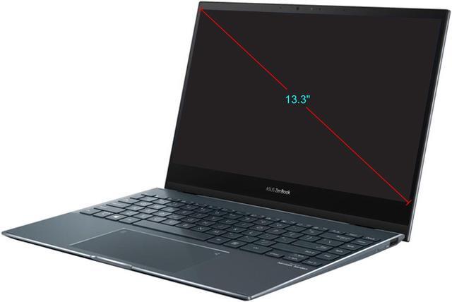 Alt view image 9 of 10 - ASUS ZenBook Flip Intel Core i5-1035G1 8GB Memory 512 GB PCIe SSD Intel UHD Graphics 13.3" Touch Screen 1920 x 1080 Convertible 2-in-1 Laptop Windows 10 Home 64-bit UX363JA-DB51T