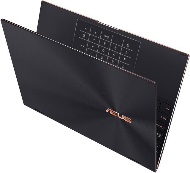 Alt view image 11 of 11 - ASUS ZenBook Flip S 13 Ultra Slim Laptop, 13.3" 4K UHD OLED Touch Display, Intel Evo, Intel Core i7-1165G7 CPU, Intel Iris Xe, 16 GB RAM, 1 TB SSD, Thunderbolt 4, TPM, Windows 10 Pro, Jade Black, UX371EA-XH77T