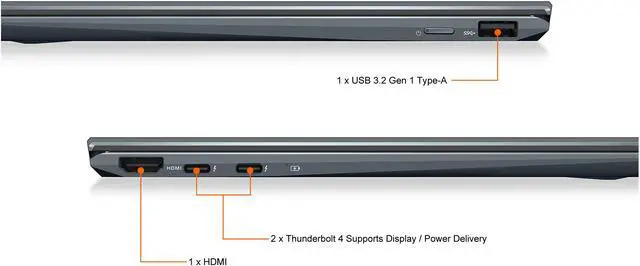 Alt view image 4 of 7 - ASUS ZenBook Flip 13 Ultra Slim Convertible Laptop, 13.3" OLED FHD Touch Display, Intel Core i7-1165G7 Processor, Intel Iris Xe Graphics, 16 GB RAM, 512 GB SSD, Windows 10 Pro, Pine Grey, UX363EA-XH71T