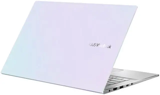 Alt view image 10 of 10 - ASUS VivoBook S14 S433 Thin and Light Laptop, 14" FHD Display, Intel Core i5-1135G7 CPU, 8 GB DDR4 RAM, 512 GB PCIe SSD, Thunderbolt 3, Wi-Fi 6, Windows 10 Home, Dreamy White, S433EA-DH51-WH