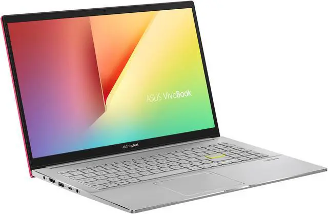 Alt view image 4 of 10 - ASUS VivoBook S15 S533 Thin and Light Laptop, 15.6" FHD Display, Intel Core i5-1135G7 Processor, 8 GB DDR4 RAM, 512 GB PCIe SSD, Wi-Fi 6, Windows 10 Home, Resolute Red, S533EA-DH51-RD