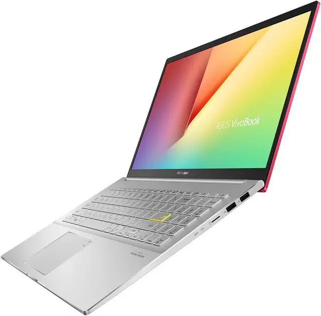 Alt view image 5 of 10 - ASUS VivoBook S15 S533 Thin and Light Laptop, 15.6" FHD Display, Intel Core i5-1135G7 Processor, 8 GB DDR4 RAM, 512 GB PCIe SSD, Wi-Fi 6, Windows 10 Home, Resolute Red, S533EA-DH51-RD
