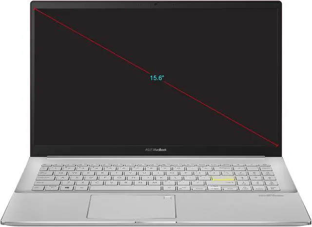 Alt view image 3 of 10 - ASUS VivoBook S15 S533 Thin and Light Laptop, 15.6" FHD Display, Intel Core i5-1135G7 Processor, 8 GB DDR4 RAM, 512 GB PCIe SSD, Wi-Fi 6, Windows 10 Home, Resolute Red, S533EA-DH51-RD