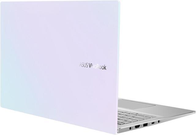 Alt view image 9 of 10 - ASUS VivoBook S15 S533 Thin and Light Laptop, 15.6" FHD Display, Intel Core i5-1135G7 Processor, 8 GB DDR4 RAM, 512 GB PCIe SSD, Wi-Fi 6, Windows 10 Home, Dreamy White, S533EA-DH51-WH