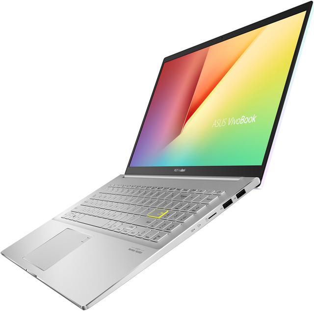 Alt view image 4 of 10 - ASUS VivoBook S15 S533 Thin and Light Laptop, 15.6" FHD Display, Intel Core i5-1135G7 Processor, 8 GB DDR4 RAM, 512 GB PCIe SSD, Wi-Fi 6, Windows 10 Home, Dreamy White, S533EA-DH51-WH