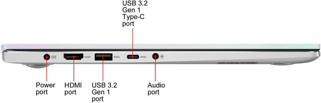 Alt view image 8 of 10 - ASUS VivoBook S15 S533 Thin and Light Laptop, 15.6" FHD Display, Intel Core i5-1135G7 Processor, 8 GB DDR4 RAM, 512 GB PCIe SSD, Wi-Fi 6, Windows 10 Home, Dreamy White, S533EA-DH51-WH