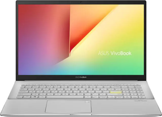 Alt view image 2 of 13 - ASUS VivoBook S15 S533 Thin and Light Laptop, 15.6" FHD Display, Intel Core i7-1165G7 CPU, 16 GB DDR4 RAM, 512 GB PCIe SSD, Fingerprint Reader, Wi-Fi 6, Windows 10 Home, Dreamy White, S533EA-DH74-WH