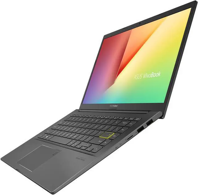 Alt view image 7 of 12 - ASUS VivoBook 14 K413 Thin and Light Laptop, 14" FHD, Intel i5-1135G7 CPU, NVIDIA GeForce MX350, 8 GB DDR4 RAM, 512 GB PCIe SSD, Windows 10 Home, K413EQ-PH55, Indie Black