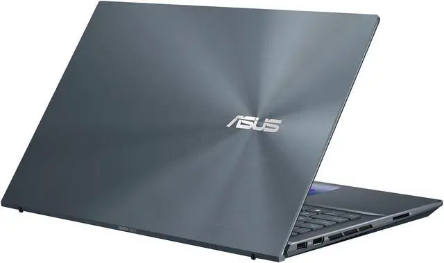 Alt view image 8 of 12 - ASUS ZenBook 15 Ultra-Slim Laptop 15.6" FHD NanoEdge Bezel Touch Display, Intel Core i7-10750H, GeForce GTX 1650 Ti, 16GB RAM, 1TB PCIe SSD, Innovative ScreenPad 2.0, Thunderbolt 3, Windows 10 Pro, Pine Grey, UX535LI-XH77T
