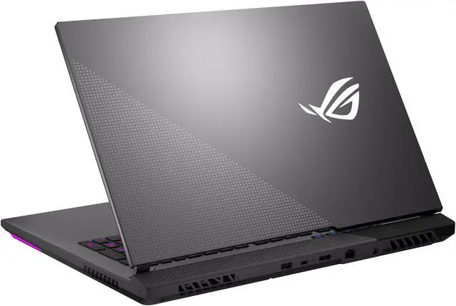 Alt view image 9 of 10 - ASUS ROG Strix G17 (2021) Gaming Laptop, 17.3" 300Hz IPS Type FHD, NVIDIA GeForce RTX 3070 Laptop GPU 8 GB GDDR6, AMD Ryzen 9 5900HX, 16GB DDR4, 1TB PCIe NVMe SSD, RGB Keyboard, Windows 10, G713QR-ES96