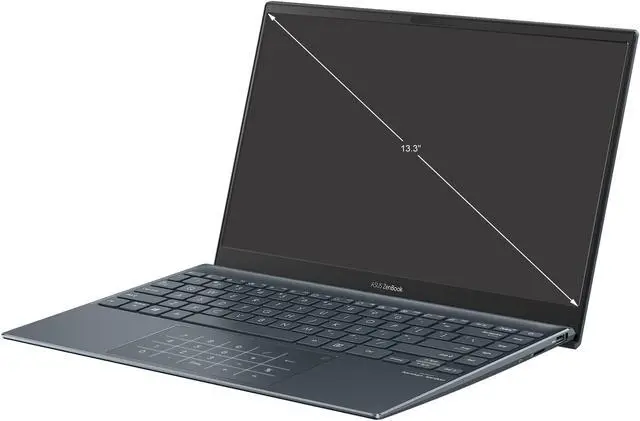 Alt view image 2 of 3 - ASUS Laptop ZenBook 13 UX325EA-ES71-CA Intel Core i7 11th Gen 1165G7 (2.80 GHz) 16 GB Memory 512 GB PCIe SSD Intel Iris Xe Graphics 13.3" Windows 10 Home