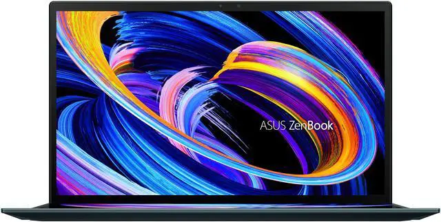 Alt view image 8 of 12 - ASUS ZenBook Duo 14 UX482 14" FHD NanoEdge Touch Display, Core i7-1165G7, GeForce MX450, 16GB RAM, 1TB SSD, Innovative ScreenPad Plus, Windows 10 Pro, Celestial Blue, UX482EG-XS74T