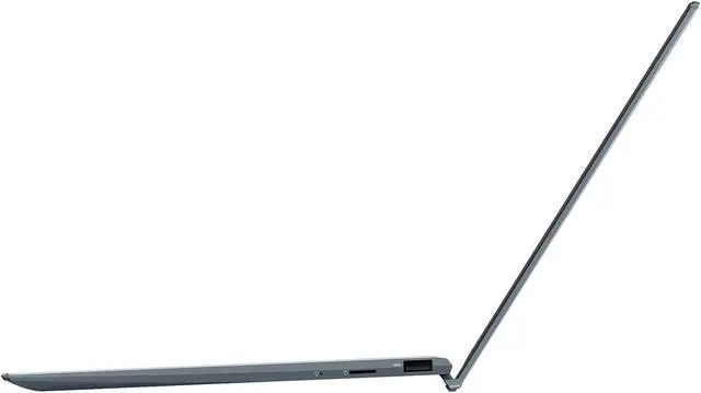 Alt view image 7 of 11 - ASUS ZenBook 13 Ultra-Slim Laptop, 13.3" OLED FHD NanoEdge, Intel Core i5-1135G7, 8GB RAM, 256GB SSD, NumberPad, Thunderbolt 4, Wi-Fi 6, Windows 10, AI Noise-Cancellation, Pine Grey, UX325EA-DS51