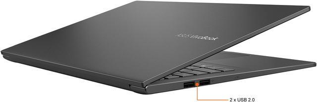 Alt view image 8 of 10 - ASUS VivoBook 15 S513 Thin and Light Laptop, 15.6" FHD Display, AMD Ryzen 5 5500U Processor, Radeon Graphics, 8GB DDR4 RAM, 512GB PCIe SSD, Fingerprint, Windows 10 Home, Indie Black, S513UA-DS51