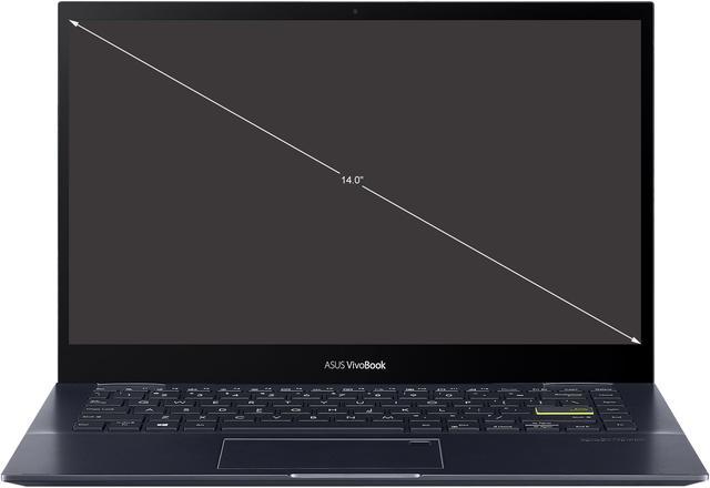  ASUS VivoBook Flip 14 Thin and Light 2-in-1 Laptop, 14” FHD  Touch Display, AMD Ryzen 5 5500U, 8GB RAM, 512GB SSD, Stylus, Fingerprint  Reader, Windows 11 Home, Bespoke Black, TM420UA-DS52T : Electronics