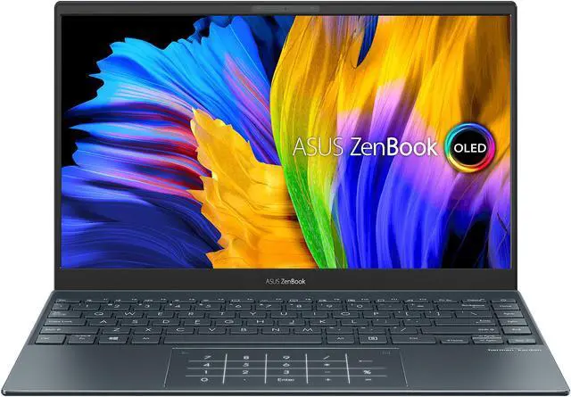 Alt view image 2 of 11 - ASUS Laptop ZenBook 13 Intel Core i7-1165G7 16 GB LPDDR4X Memory 512 GB PCIe SSD Intel Iris Xe Graphics 13.3" Non-Touch Screen Windows 10 Pro 64-bit UX325EA-XS74