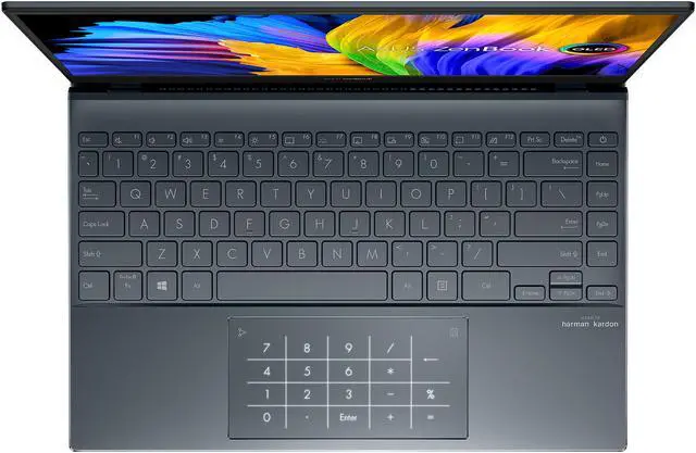 Alt view image 6 of 11 - ASUS Laptop ZenBook 13 Intel Core i7-1165G7 8 GB LPDDR4X Memory 512 GB PCIe SSD Intel Iris Xe Graphics 13.3" Non-Touch Screen Windows 10 Home 64-bit UX325EA-ES71