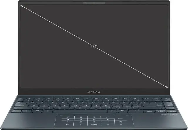 Alt view image 3 of 11 - ASUS Laptop ZenBook 13 Intel Core i7-1165G7 8 GB LPDDR4X Memory 512 GB PCIe SSD Intel Iris Xe Graphics 13.3" Non-Touch Screen Windows 10 Home 64-bit UX325EA-ES71