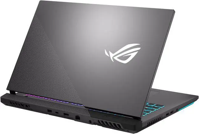 Alt view image 8 of 18 - ASUS ROG Strix G17 (2021) Gaming Laptop, 17.3" 144 Hz IPS, NVIDIA GeForce RTX 3060 Laptop GPU, AMD Ryzen 9 5900HX, 16 GB DDR4, 512 GB PCIe NVMe SSD, RGB Keyboard, Windows 10, G713QM-ES94