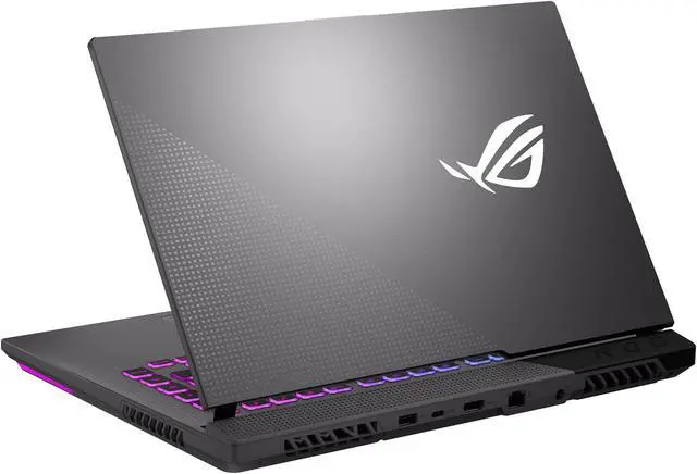 Alt view image 17 of 18 - ASUS ROG Strix G15 (2021) Gaming Laptop, 15.6" 144Hz IPS Type FHD Display, NVIDIA GeForce RTX 3060 Laptop GPU, AMD Ryzen 9 5900HX, 16GB DDR4, 512GB PCIe NVMe SSD, RGB Keyboard, Windows 10, G513QM-ES94