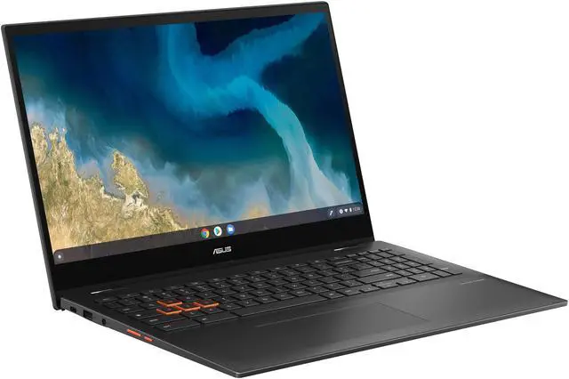 Alt view image 4 of 20 - ASUS Chromebook Flip CM5500FDA-DS344T Chromebook AMD Ryzen 3 3000 Series 3250U (2.60 GHz) 4 GB Memory 64 GB eMMC 15.6" Touchscreen Chrome OS