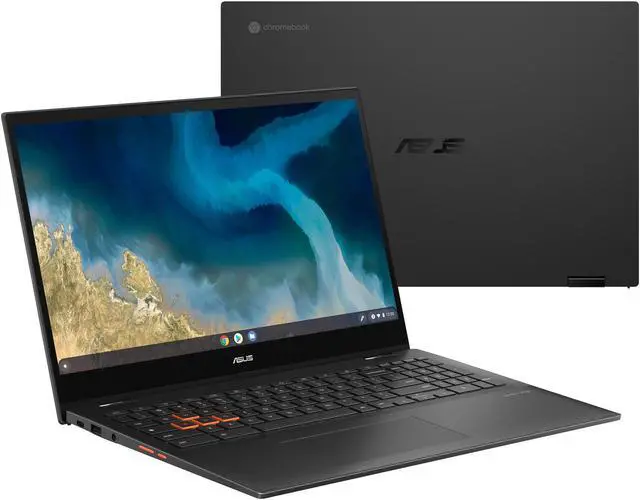 Alt view image 20 of 20 - ASUS Chromebook Flip CM5500FDA-DS344T Chromebook AMD Ryzen 3 3000 Series 3250U (2.60 GHz) 4 GB Memory 64 GB eMMC 15.6" Touchscreen Chrome OS