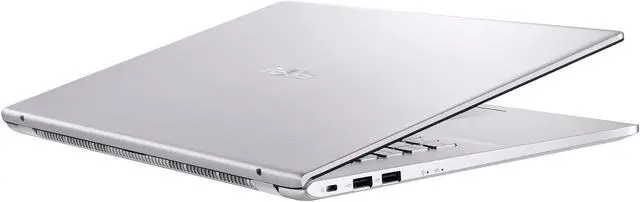 Alt view image 17 of 17 - ASUS VivoBook S17 S712 Thin and Light 17.3" FHD Display, AMD Ryzen 5 5500U CPU, 8 GB DDR4 RAM, 128 GB PCIe NVMe SSD + 1 TB HDD, Windows 10 Home, Transparent Silver, S712UA-DS54
