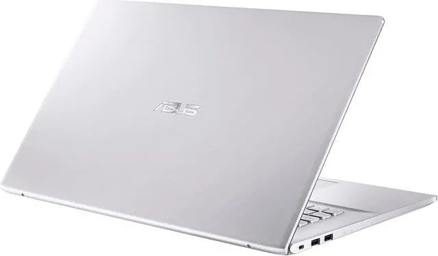 Alt view image 13 of 17 - ASUS VivoBook S17 S712 Thin and Light 17.3" FHD Display, AMD Ryzen 5 5500U CPU, 8 GB DDR4 RAM, 128 GB PCIe NVMe SSD + 1 TB HDD, Windows 10 Home, Transparent Silver, S712UA-DS54