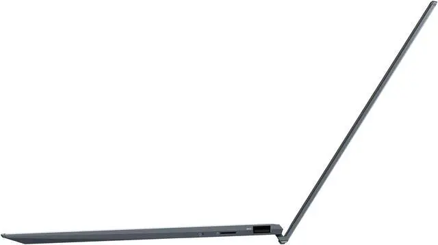 Alt view image 7 of 17 - ASUS ZenBook 14 Ultra-Slim Laptop 14" Full HD NanoEdge Bezel Display, AMD Ryzen 5 5500U CPU, Radeon Graphics, 8GB RAM, 512GB PCIe SSD, NumberPad, Windows 10 Home, Pine Grey, UM425UA-ES51