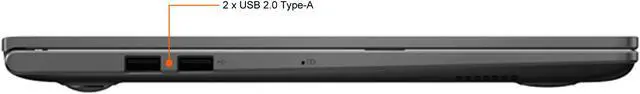Alt view image 6 of 8 - ASUS Laptop VivoBook K513EA-QB72-CB Intel Core i7 11th Gen 1165G7 (2.80 GHz) 16 GB Memory 512 GB PCIe SSD Intel Iris Xe Graphics 15.6" Windows 10 Home 64-bit