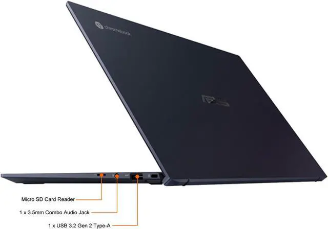 Alt view image 6 of 6 - ASUS CX9400CEA-DB51-CA Chromebook Intel Core i5 11th Gen 1135G7 (2.40GHz) 16 GB LPDDR4X Memory 512 GB PCIe SSD 14.0" Touchscreen Chrome OS