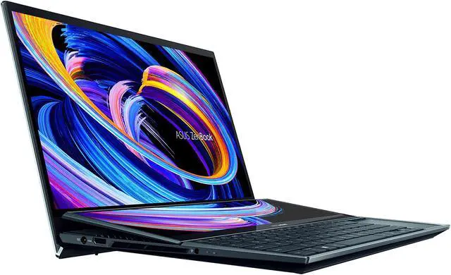 Alt view image 5 of 18 - ASUS Laptop Zenbook Pro Duo Intel Core i7 10th Gen 10870H (2.20 GHz) 16 GB Memory 1 TB PCIe SSD NVIDIA GeForce RTX 3070 Laptop GPU 15.6" 4K/UHD Touchscreen Windows 10 Pro 64-bit UX582LR-XS74T