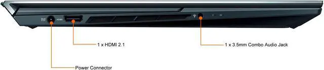 Alt view image 12 of 18 - ASUS Laptop Zenbook Pro Duo Intel Core i7 10th Gen 10870H (2.20 GHz) 16 GB Memory 1 TB PCIe SSD NVIDIA GeForce RTX 3070 Laptop GPU 15.6" 4K/UHD Touchscreen Windows 10 Pro 64-bit UX582LR-XS74T