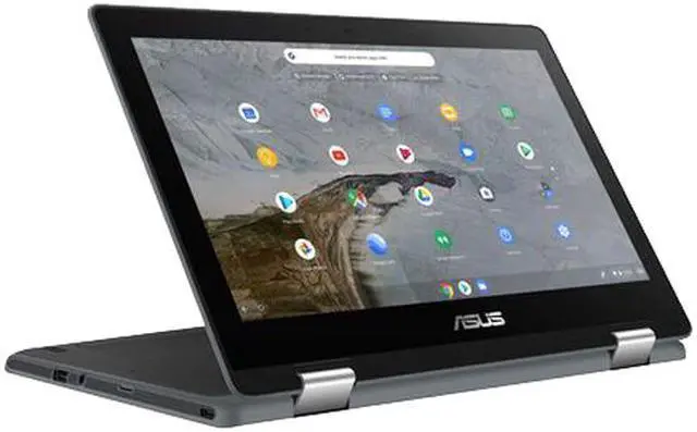 Alt view image 4 of 7 - ASUS Chromebook Flip C214MA-C1R-CA Chromebook Intel Celeron N4020 (1.10 GHz) 4 GB Memory 32 GB eMMC SSD 11.6" Touchscreen Chrome OS