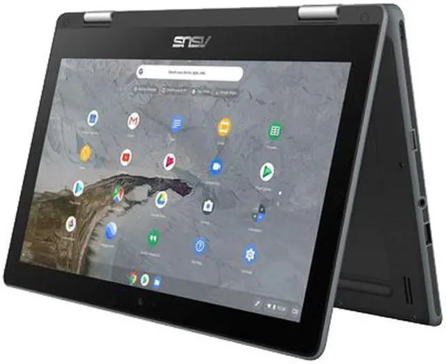 Alt view image 5 of 7 - ASUS Chromebook Flip C214MA-C1R-CA Chromebook Intel Celeron N4020 (1.10 GHz) 4 GB Memory 32 GB eMMC SSD 11.6" Touchscreen Chrome OS