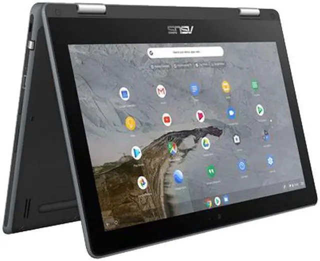 Alt view image 6 of 7 - ASUS Chromebook Flip C214MA-C1R-CA Chromebook Intel Celeron N4020 (1.10 GHz) 4 GB Memory 32 GB eMMC SSD 11.6" Touchscreen Chrome OS