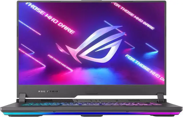 Alt view image 6 of 17 - ASUS ROG Strix G15 (2021) Gaming Laptop, 15.6" 300Hz IPS Type FHD Display, NVIDIA GeForce RTX 3050 Ti, AMD Ryzen 7 5800H, 16GB DDR4, 1TB PCIe NVMe SSD, RGB Keyboard, Windows 10, G513QE-ES76