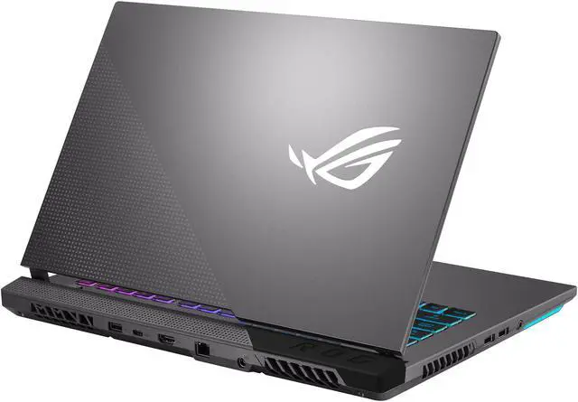 Alt view image 14 of 17 - ASUS ROG Strix G15 (2021) Gaming Laptop, 15.6" 300Hz IPS Type FHD Display, NVIDIA GeForce RTX 3060, AMD Ryzen 9 5900HX, 16GB DDR4, 512GB PCIe NVMe SSD, RGB Keyboard, Windows 10, G513QM-EB94
