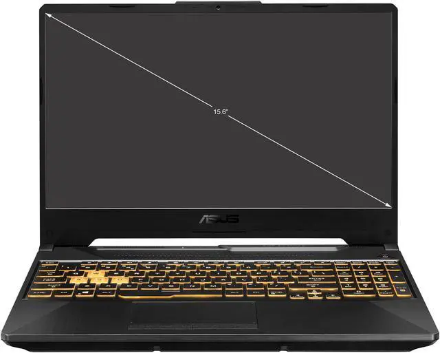 Alt view image 2 of 18 - ASUS TUF Gaming F15 - 15.6" 144 Hz IPS - Intel Core i7-11800H - GeForce RTX 3050 Ti - 16 GB DDR4 - 512 GB SSD - Win 10 - Wi-Fi 6 - Gaming Laptop (TUF506HE-DS74)