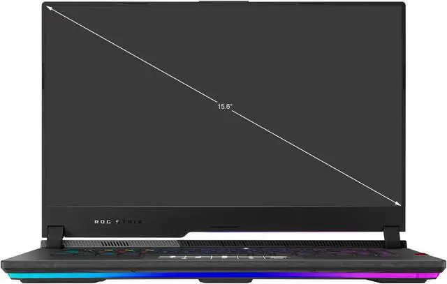 Alt view image 2 of 19 - ASUS ROG Strix Scar 15 (2021) Gaming Laptop, 15.6" 300Hz IPS Type FHD, NVIDIA GeForce RTX 3080, AMD Ryzen 9 5900HX, 16GB DDR4, 1TB NVMe SSD, Opti-Mechanical Per-Key RGB Keyboard, Windows 10 Home, G533QS-DS96