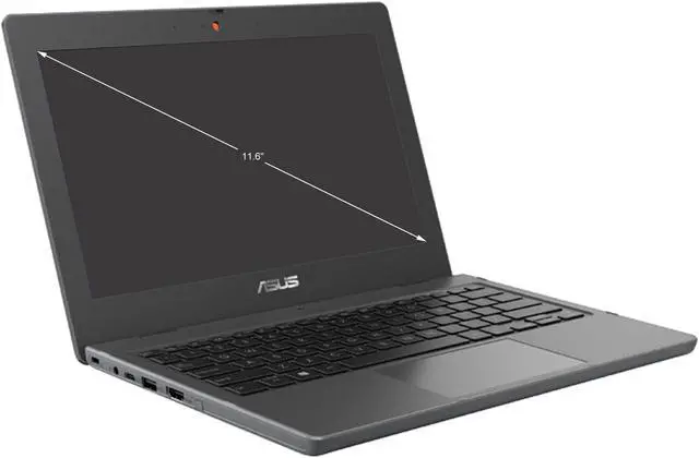 Alt view image 2 of 2 - ASUS Laptop Intel Celeron N4500 (1.10 GHz) 4 GB Memory 64 GB eMMC + TPM Intel HD Graphics 11.6" Windows 10 Pro