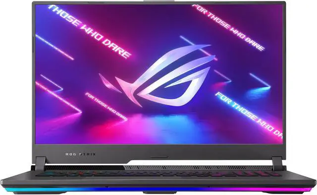 Alt view image 3 of 19 - ASUS ROG Strix G17 (2021) Gaming Laptop, 17.3" 165Hz IPS Type WQHD Display, NVIDIA GeForce RTX 3070, AMD Ryzen 9 5900HX Processor, 16GB DDR4, 1TB PCIe SSD, RGB Keyboard, Windows 10, G713QR-ES96Q