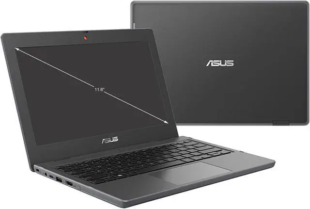 Main image of ASUS Laptop BR1100CKA-CE1-CA Intel Celeron N4500 (1.10 GHz) 4 GB Memory 64 GB eMMC + TPM Intel UHD Graphics 11.6" Windows 10 Pro (National Academic License)
