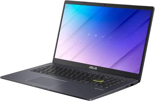 Alt view image 3 of 18 - ASUS Laptop E510 Ultra Thin Laptop, 15.6", Intel Celeron N4020 Processor, 4GB RAM, 256GB PCIe SSD, Windows 10 Home, Star Black, E510MA-RS06